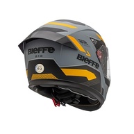 Capacete Esportivo Bieffe B12 Avant Cinza com Aerofólio - Segurança e Estilo para sua Moto - imagem 5