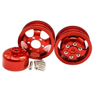 Conjunto de Rodas de Metal Vermelhas para Caminhões Militares B14, B16, B24, B36, Q61 - Alta Performance e Durabilidade - imagem 5