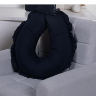 Almofada de Amamentação Extra Grande com Babado em 100% Algodão - Conforto e Estilo para Mães Modernas - imagem 5