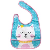 BUBA Babador Gatinha Impermeável com Estampa Colorida - Proteção Confortável para Bebês - imagem 2