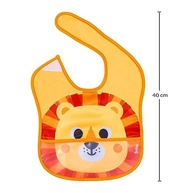 Babador Com Bolso Impermeável Bubazoo Leão da Buba - Seguro, Prático e Estiloso - imagem 4
