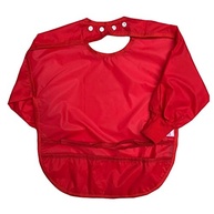 Babador Manga Longa Liso (Vermelho) - imagem 4