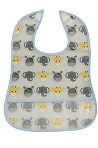 Girotondo Baby Babadores Girafa Impermeáveis - 2 Unidades Azul | Proteção e Estilo para Refeições - imagem 4