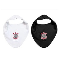 Kit 2 Babadores Times de Futebol Torcida Baby Escolha o Time - imagem 2