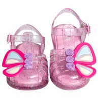 Sandália Infantil Borboleta: Kit 2 Pares + Babuche - imagem 2