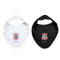 Kit 2 Babadores Times de Futebol Torcida Baby Escolha o Time - imagem 1