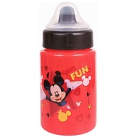Copo Disney Baby Go 340ml com Tampa Válvula Redutora - Mickey Vermelho e Preto - imagem 1