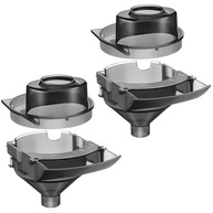 Funis de Substituição Baby Brezza + Tampa Dispensador - 2 Conjuntos Cinza - imagem 2