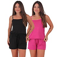 Baby Doll Pijama Saint Tropez: Kit 2 Conforto! - imagem 1