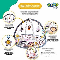 Tapete Ginásio Bebê com Luz e Música Zoo Maxi Baby - imagem 2