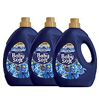 Baby Soft: Kit 3 Amaciantes 3L - Perfume 100 Dias! - imagem 1