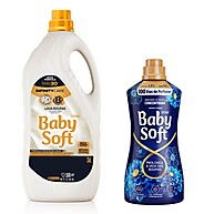 Baby Soft: Lava Roupas + Amaciante 3L+1,5L - imagem 1