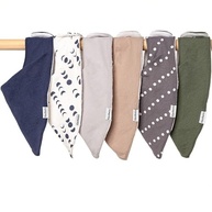 Gerber Unisex Baby Bandana Bibs - imagem 4