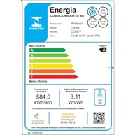 Ar Condicionado Janela 7500 BTUs Consul CCB07FB 220V com Design Moderno e Filtro Anti-Bactéria - imagem 5