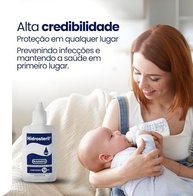 Hipoclorito 50ml - Desinfetante Bactericida Multiuso para Alimentos e Utensílios - imagem 4