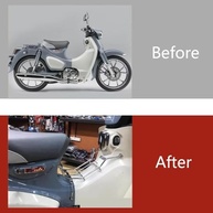 Kit Bagageiro Cromado Central para Honda Super Cub C125 (2018-2024) - Estilo e Praticidade - imagem 4