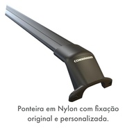 Rack Travessa de Teto Bagageiro Jeep Commander 2021-2024 - Fixação Original Preta - imagem 4