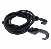 Rede Elástica para Bagagem de Moto com Extensor e Ganchos Mosquetão - Kit 2 Peças Preta - imagem 2