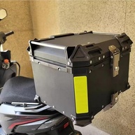 Baú Alumínio Moto Tour - 28L a 100L | Capacete e Bagagem Segura - imagem 3