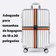 Cinta de Mala: Proteja e Identifique Sua Bagagem! - imagem 1