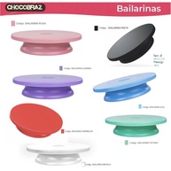 Bailarina Giratória para Bolo: Base 28cm, 15kg - imagem 1
