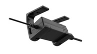 Suporte para Fonte de Notebook e Monitor - Fixação por Baixo da Mesa com ABS Premium - imagem 3