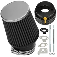 Kit Adaptador Filtro Ar Desempenho 62mm para Motores 79cc-100cc Predator, Baja, Coleman e Mais - imagem 1