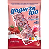 Bala Dori Recheada Yorgute 600g: Sabor Irresistível! - imagem 1