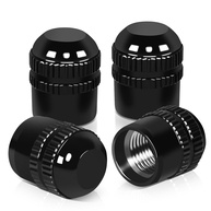 Tampas de Válvula Cromadas Estilo Bala para Pneus - Kit com 4 unidades - imagem 1