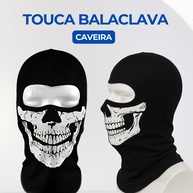 Balaclava Caveira: Estilo e Proteção na Estrada - imagem 1
