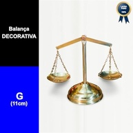 Balança em Latão Símbolo da Justiça - Decoração Artesanal Dourada - imagem 5