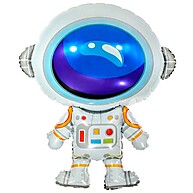 Balão Astronauta 86cm: Decore com as Estrelas! 🚀 - imagem 1