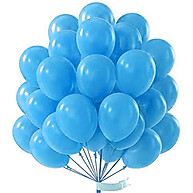 Balão Bexiga Nº 7 Azul Candy – Ideal para Festas com Cores Pasteis - imagem 1