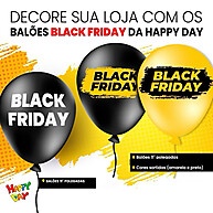 Balão Black Friday 11” – Decore sua Loja e Atraia Mais Clientes - imagem 1