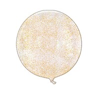 Balão Bubble Dourado: Decore com Elegância! - imagem 1