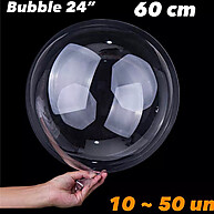 Balão Bubble Transparente 60cm: Kit para Festas! - imagem 1