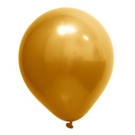 Balão de Festa Redondo Profissional Ouro - Látex Cromado - imagem 1
