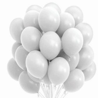 Balão Número 9 Branco: Decore Sua Festa! - imagem 1