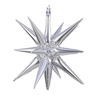 Balão Sputnik Prata 27" - Decore com Estilo Futurista - imagem 1