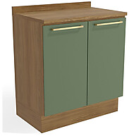 Balcão 80cm 2 Portas Botanic Kappesberg: Modernidade e Organização para sua Cozinha - imagem 1