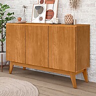 Balcão Buffet Ares Lux 3 Portas: Design Elegante para sua Sala de Jantar - imagem 1