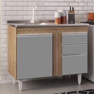 Balcão de Cozinha 100cm: Organize e Decore! - imagem 1
