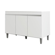 Balcão de Cozinha 120cm Branco: Organize com Estilo! - imagem 1