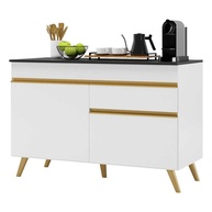 Balcão de Cozinha 120cm Veneza: Organize e Decore! - imagem 1