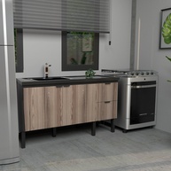 Balcão de Cozinha 150cm: Mais Espaço e Organização! - imagem 1