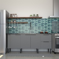 Balcão de Cozinha 3 Portas: Organize com Estilo! - imagem 1