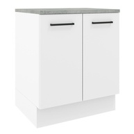 Balcão de Cozinha 70cm Branco Agata Madesa: Organize! - imagem 1
