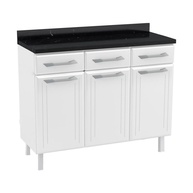 Balcão de Cozinha Branco: Organize e Decore! - imagem 1