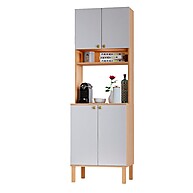 Balcão de Cozinha Compacto: Microondas + Nicho! - imagem 1