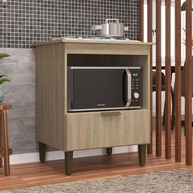 Balcão de Cozinha Dourado 70cm: Elegância e Praticidade - imagem 1